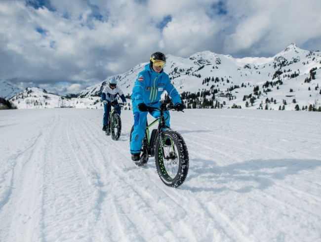 Snowbike und Fatbike in Obertauern