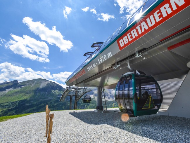 Sommerliftbetrieb der Grünwaldkopfbahn © TVB Obertauern
