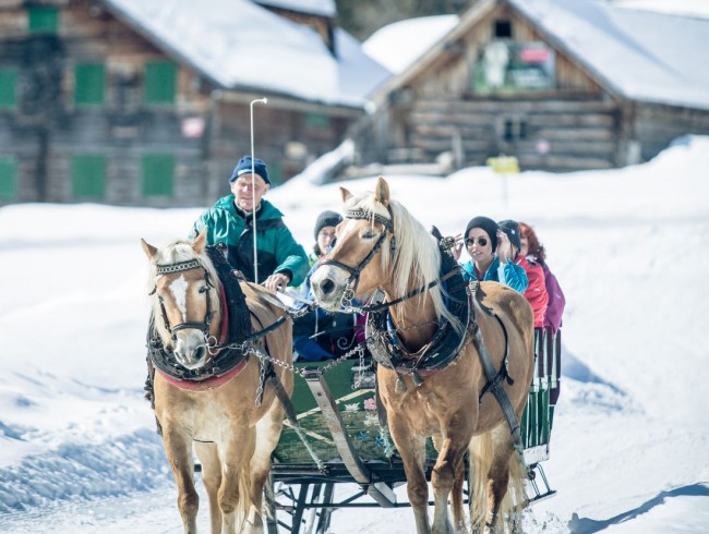 Pferdeschlittenfahrten Gnadenalm © TVB Obertauern